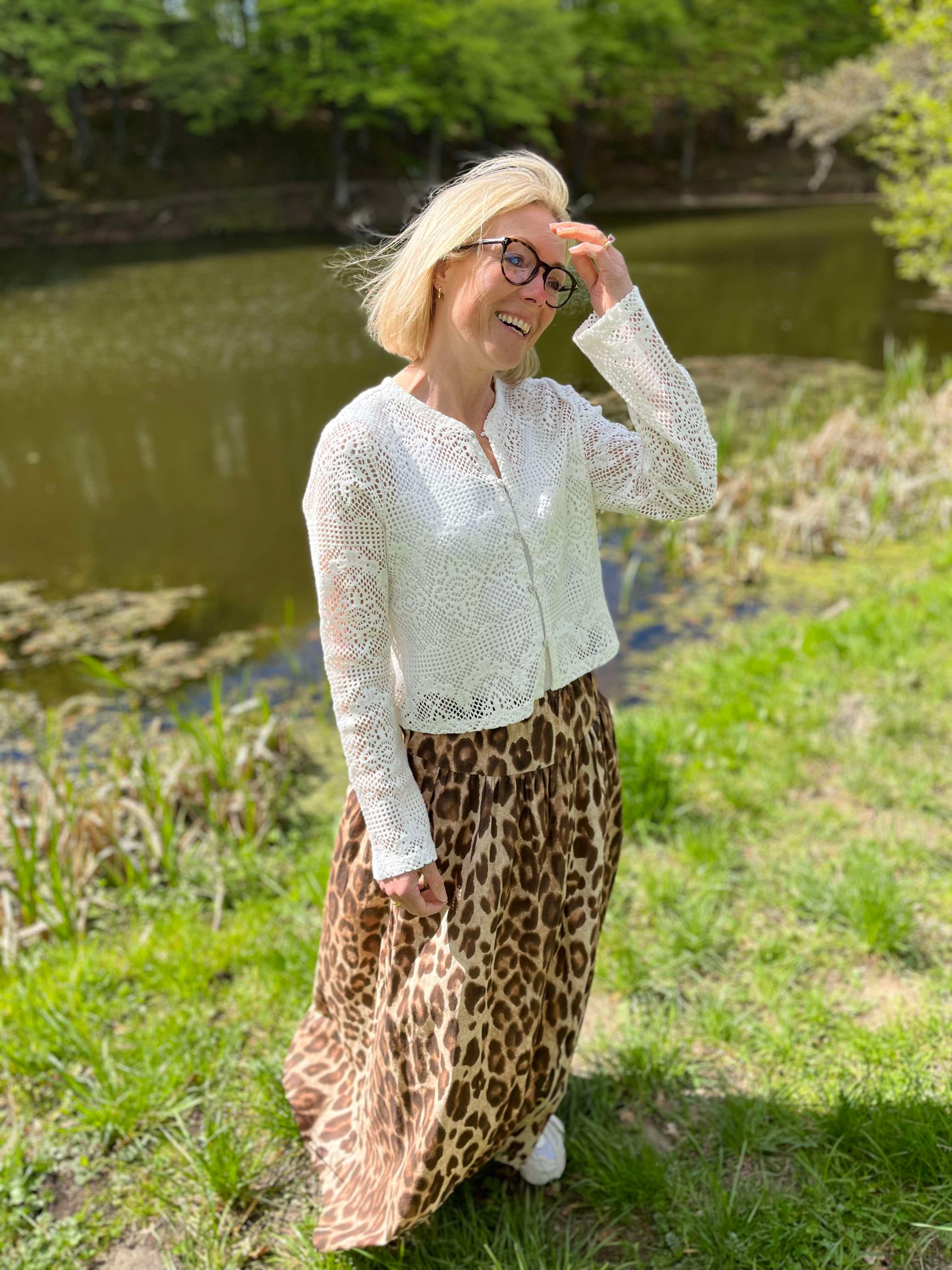 VMROXANNE Long Skirt - Ermine